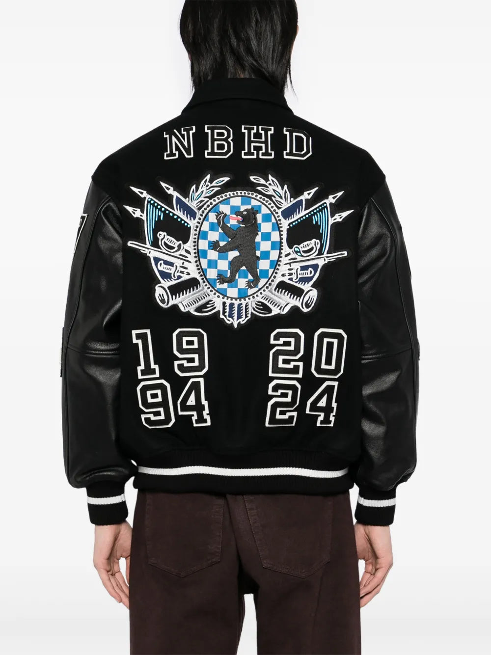 Badge Bomber Jacket