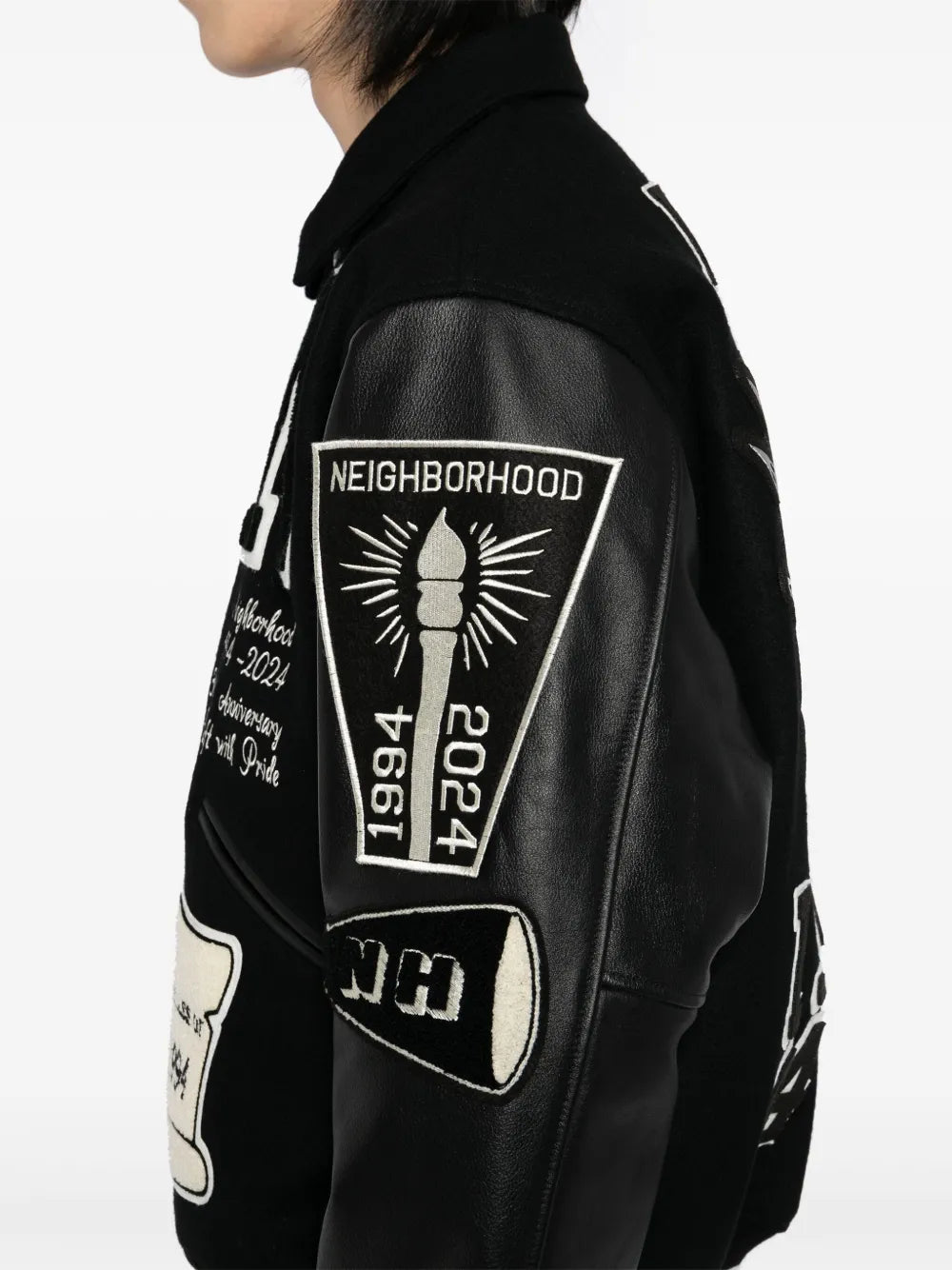 Badge Bomber Jacket