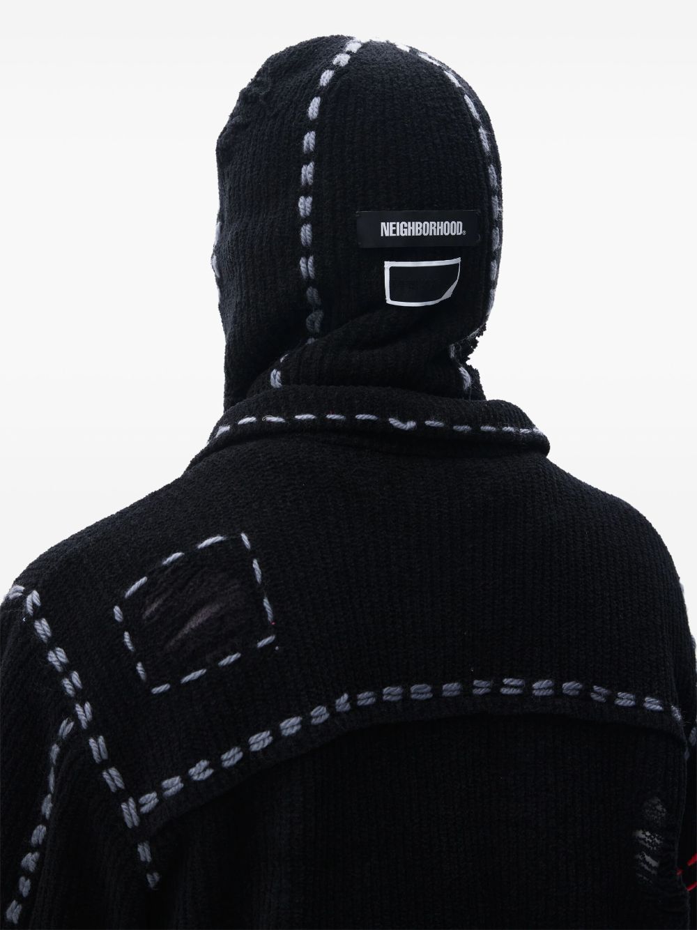 Ribbed-Knit Balaclava