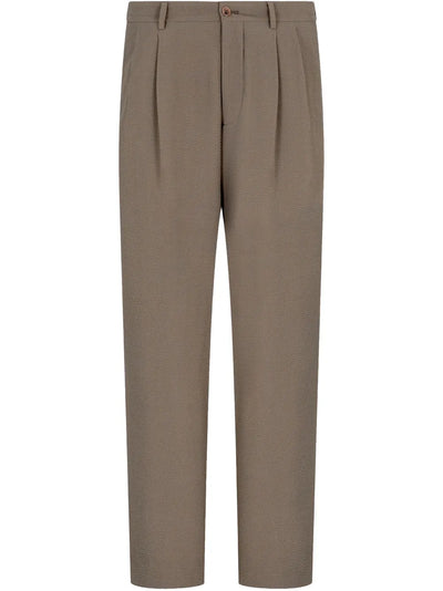 Pleat-Detail Trousers