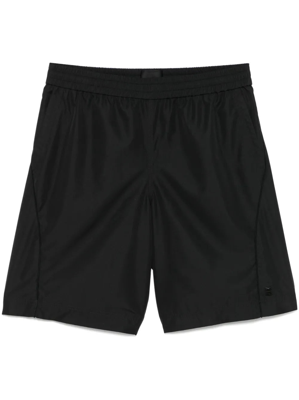 Elasticated-Waistband Shorts