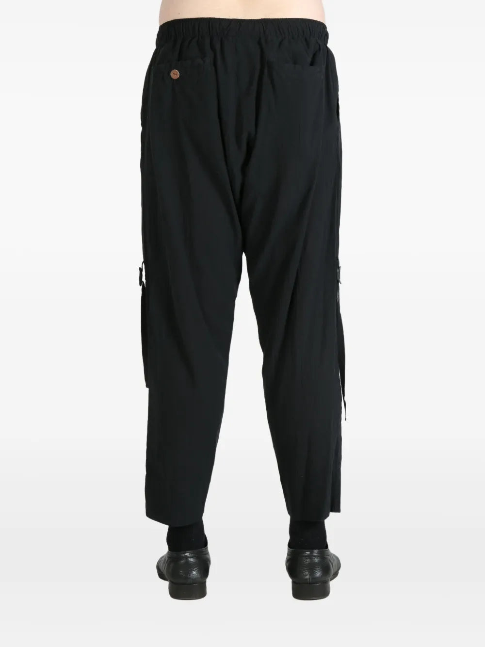 Cropped Tapered Trousers