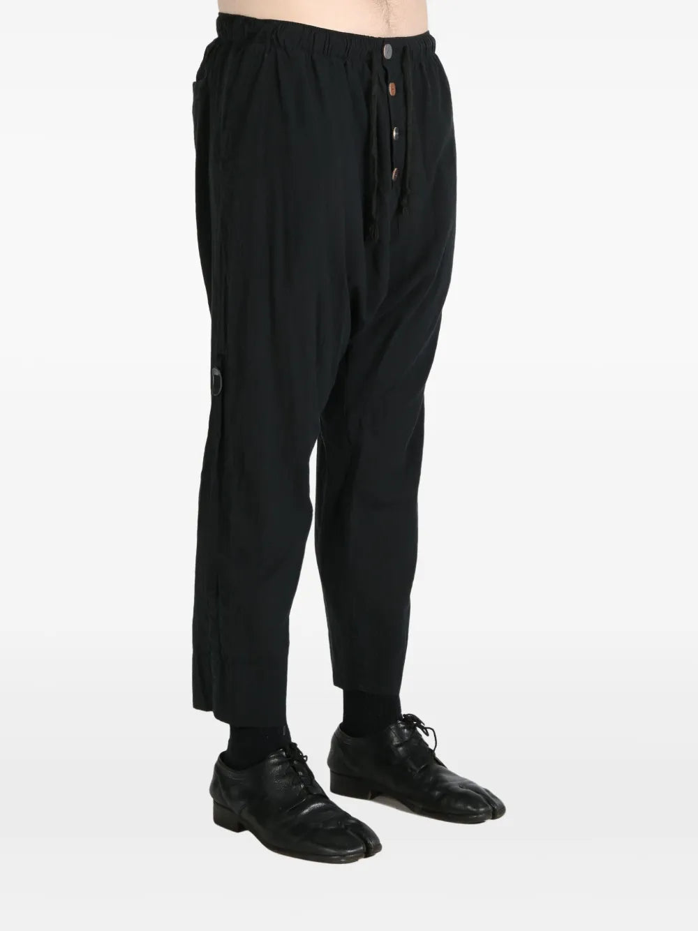 Cropped Tapered Trousers