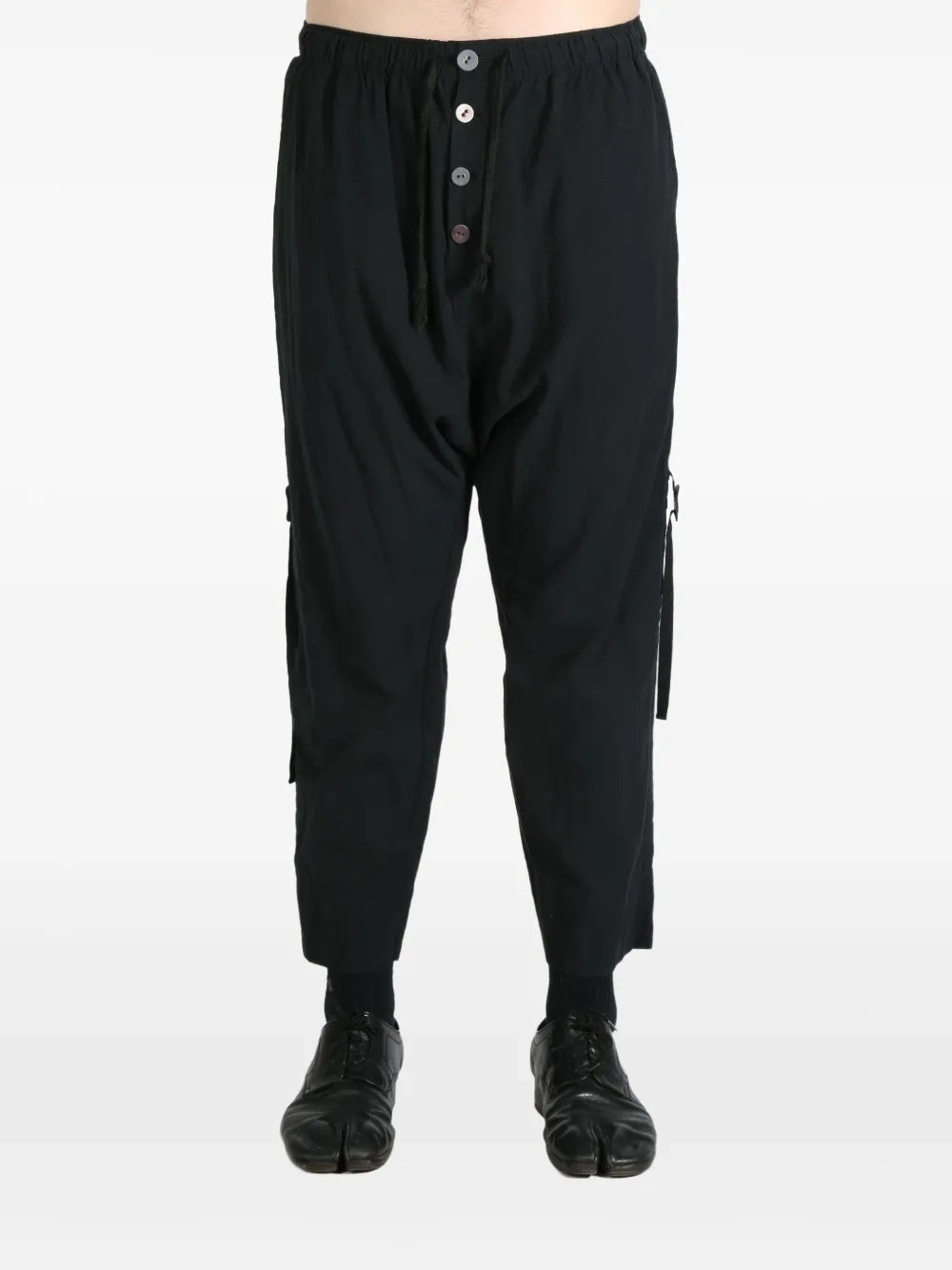 Cropped Tapered Trousers