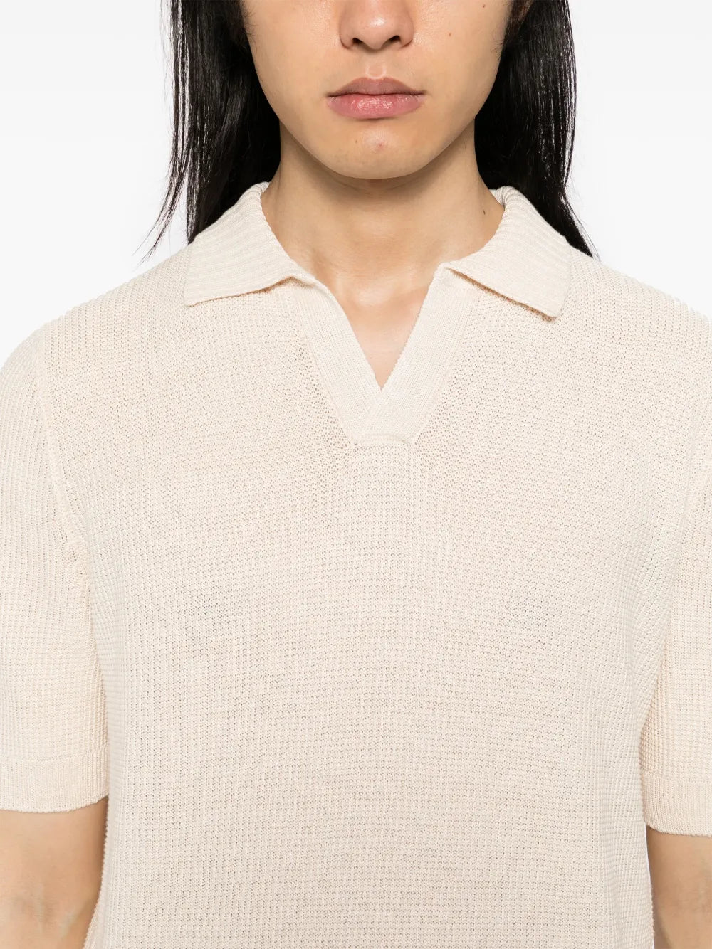 Knitted Polo Shirt