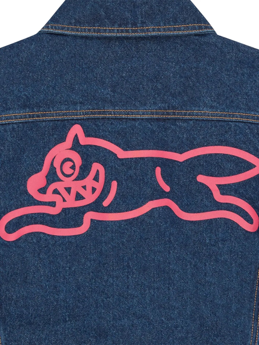 Logo Print Denim Jacket