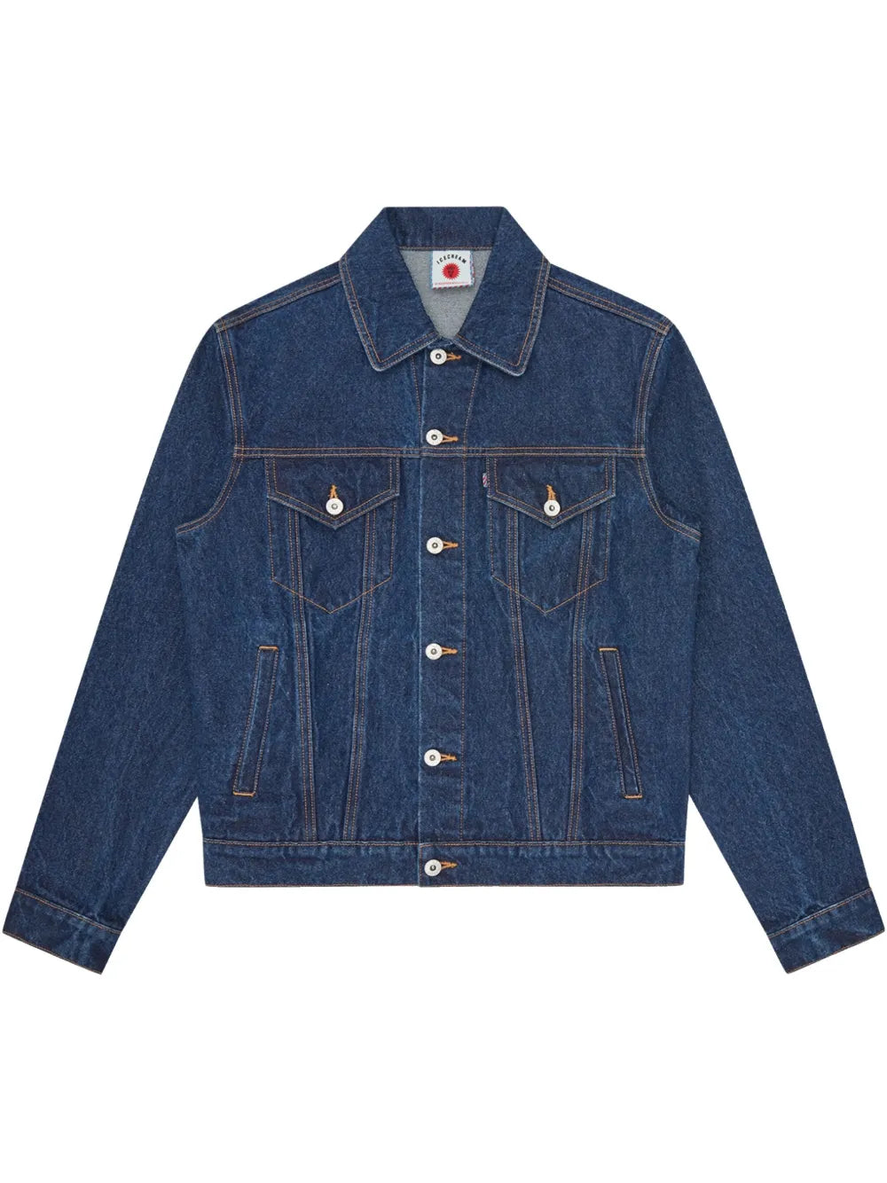 Logo Print Denim Jacket