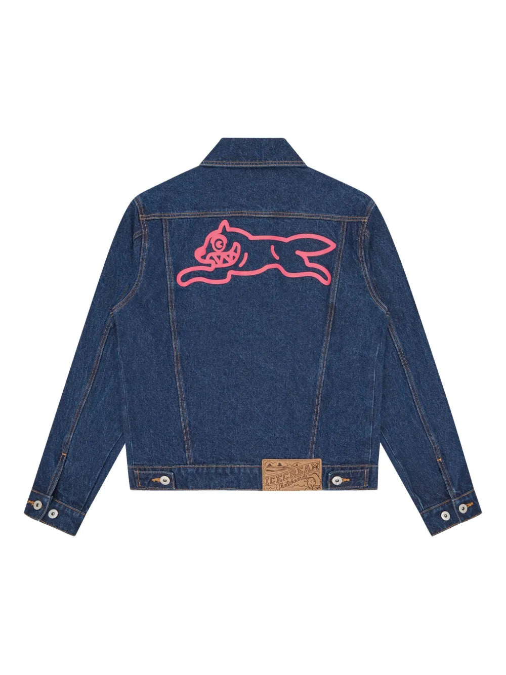 Logo Print Denim Jacket