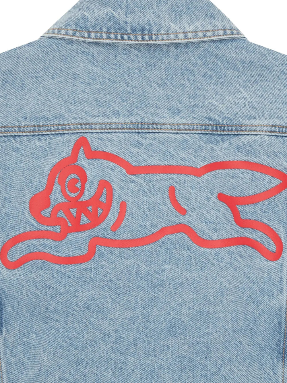 Logo Print Denim Jacket