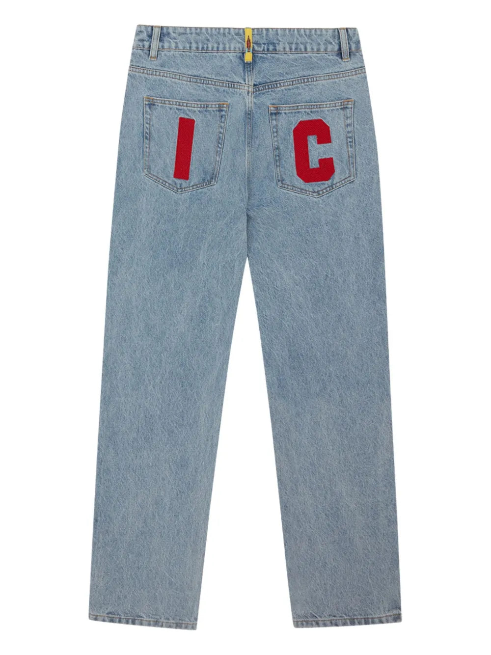 Logo Print Jeans