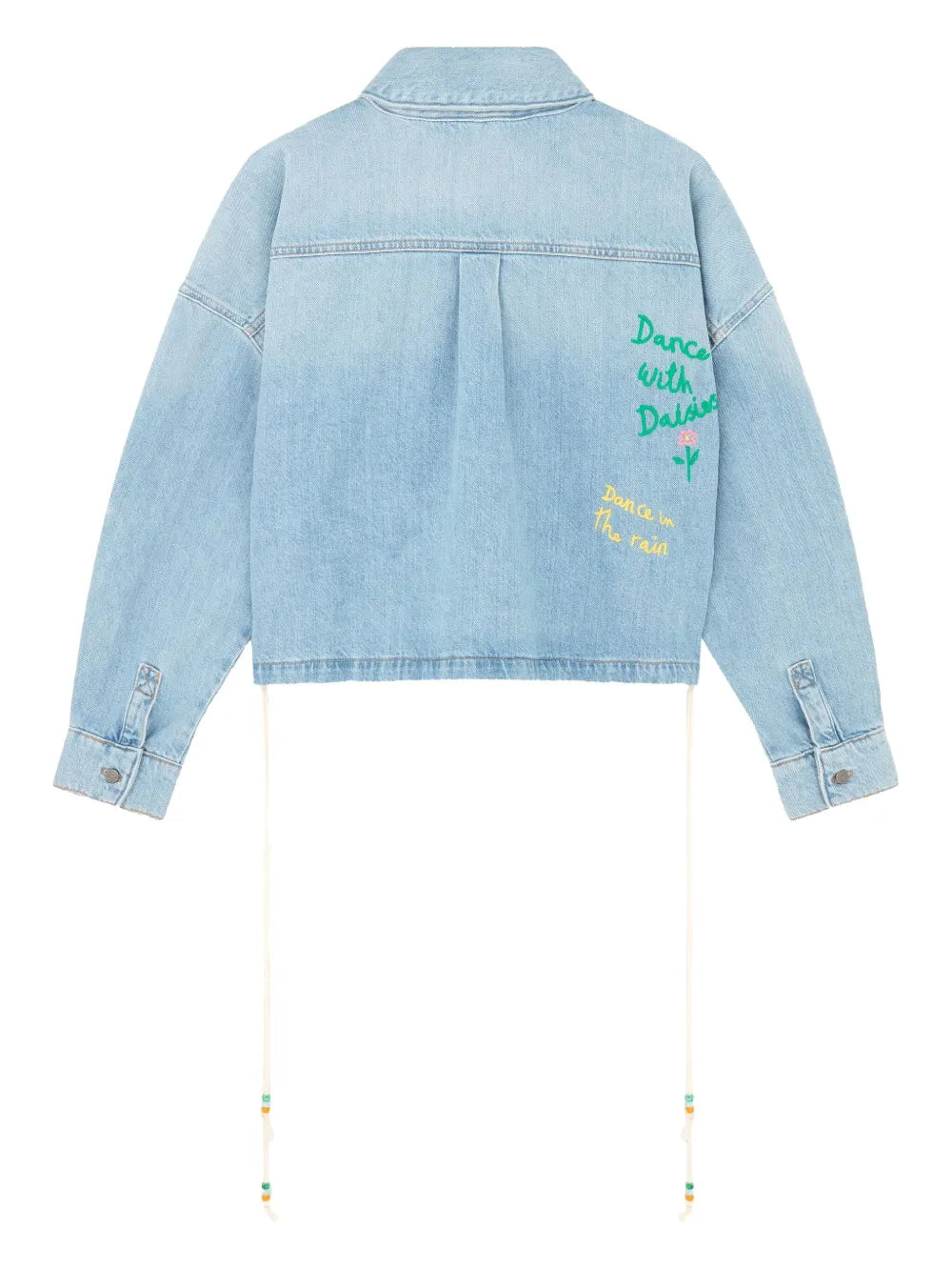 Word Bubble Denim Jacket