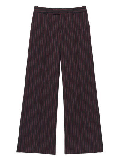 Pinstripe Tailored Trousers