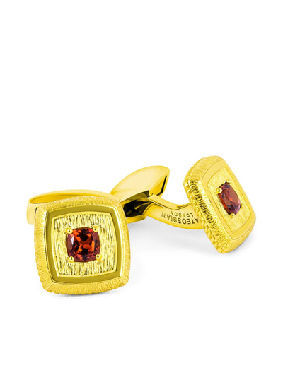 Gem-Detail Square Cufflinks