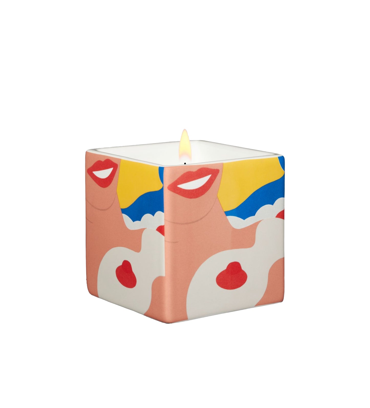 Tom Wesselmann Square Candle "Nude"