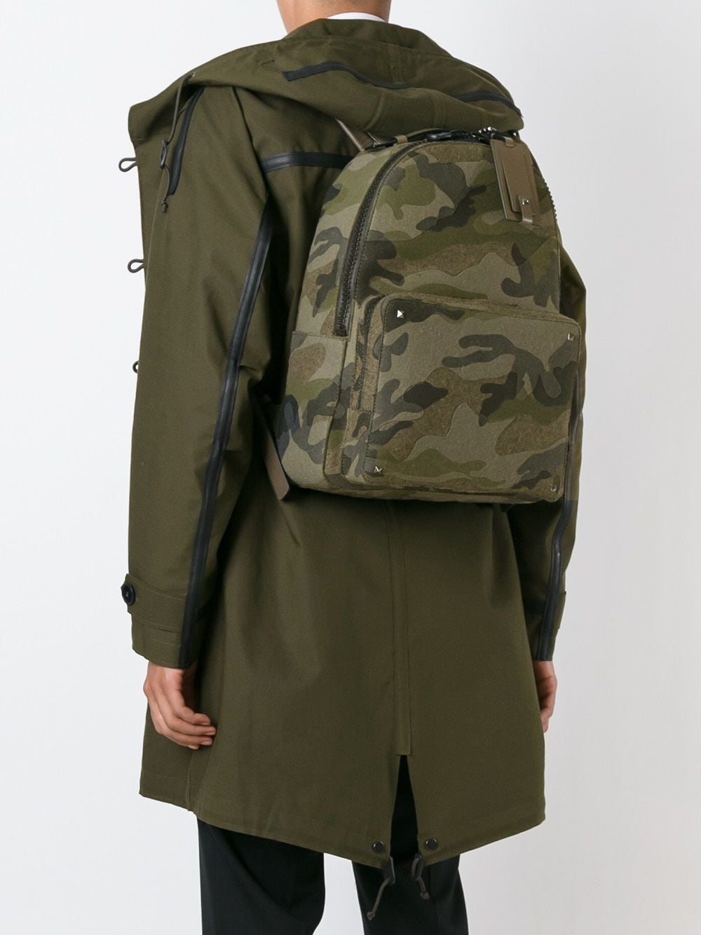 Rockstud Camouflage Backpack