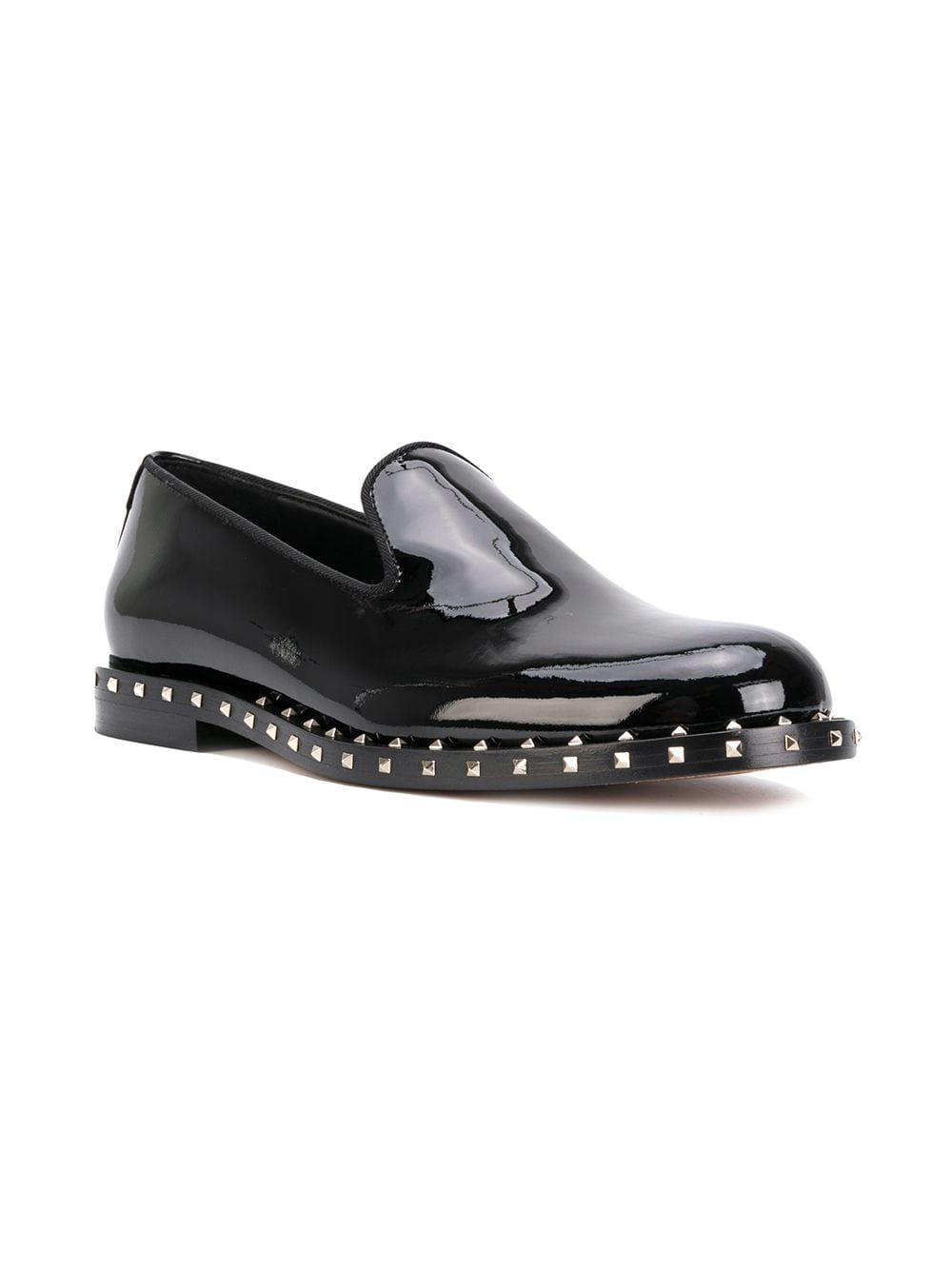 Studded Slip On Loafers