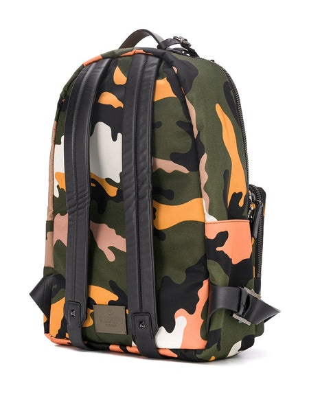 Valentino Garavani Bounce Iconic Backpack Camouflage 114532219