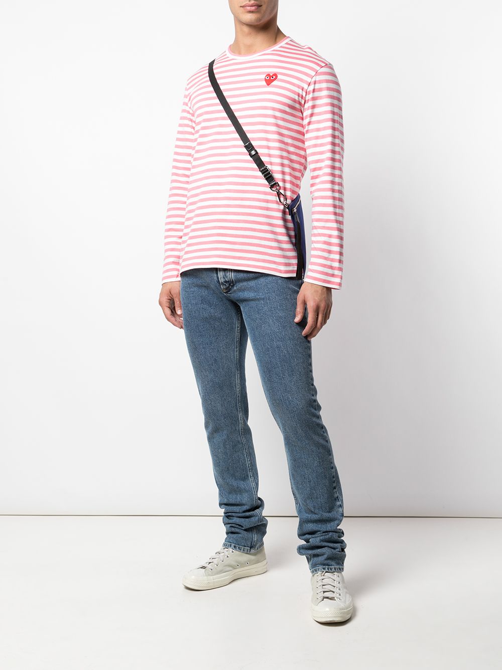 Striped Logo T-Shirt