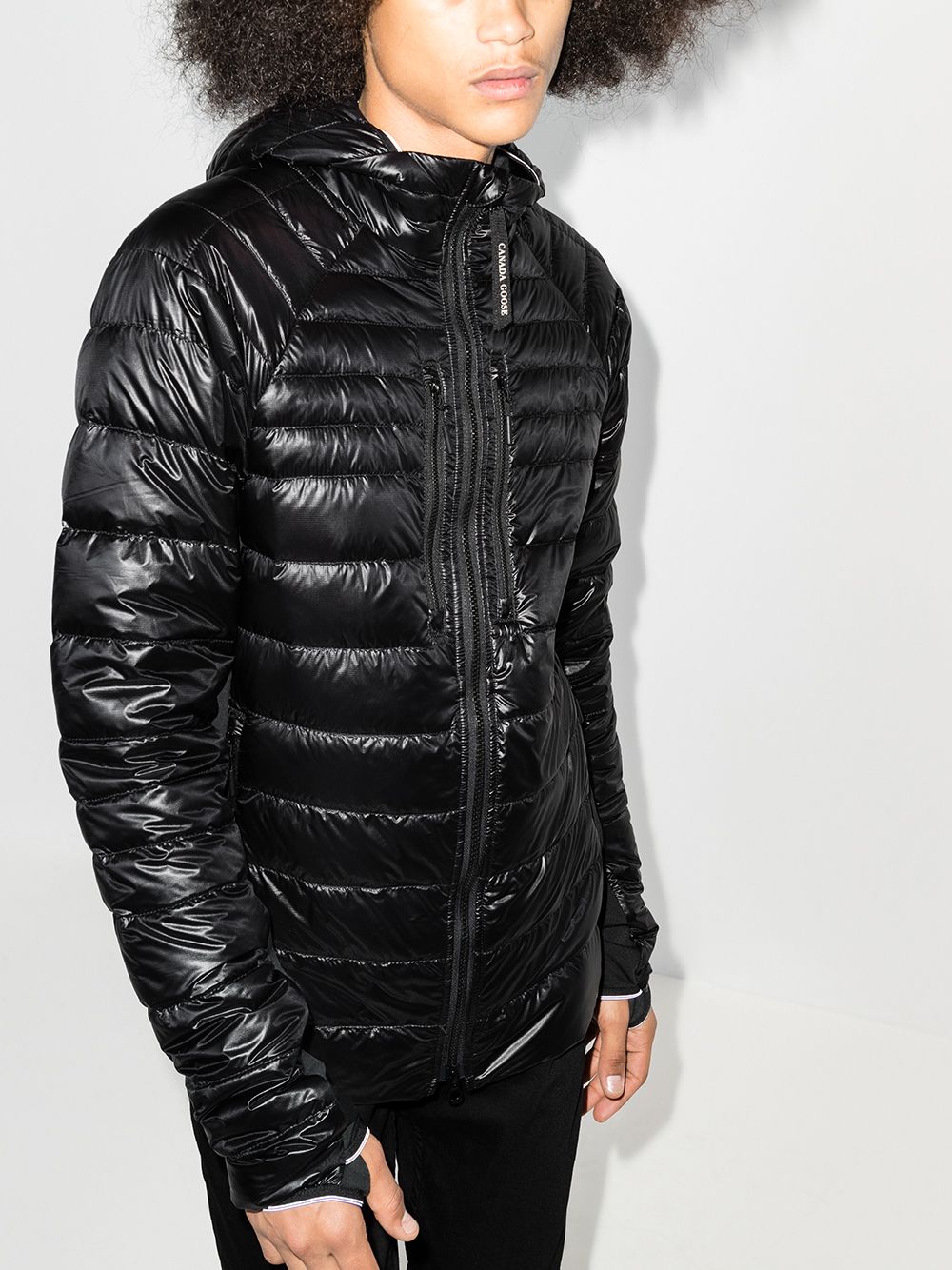 Black Hybridge Lite Padded Jacket