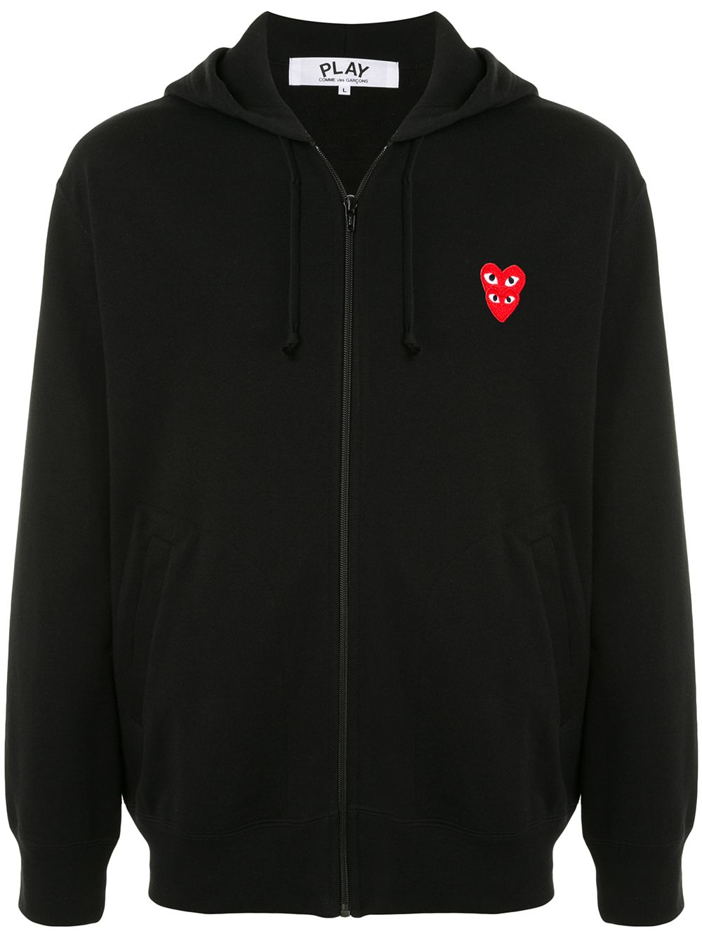 Embroidered Logo Hoodie