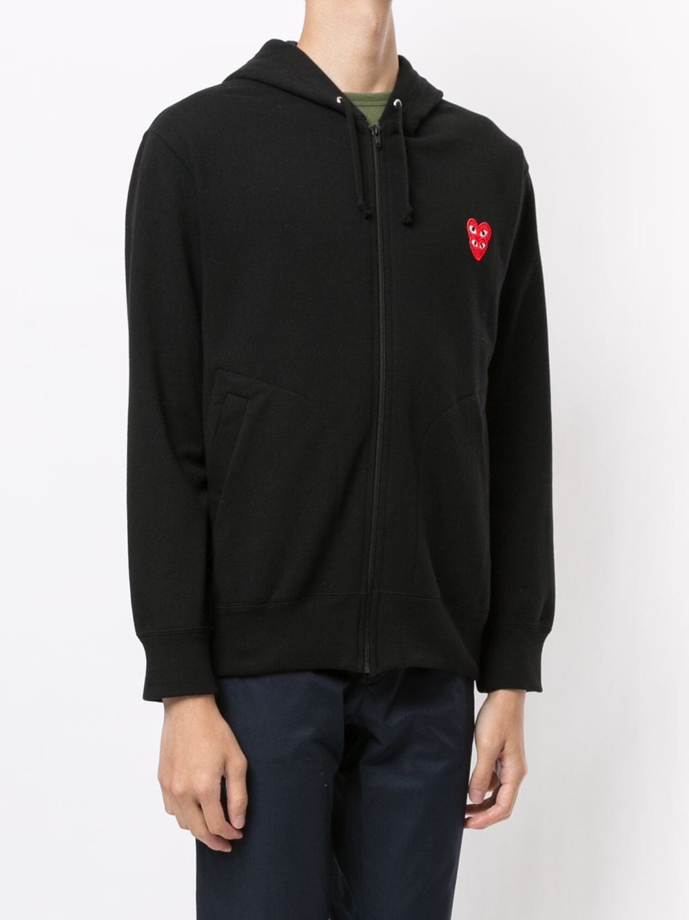 Embroidered Logo Hoodie