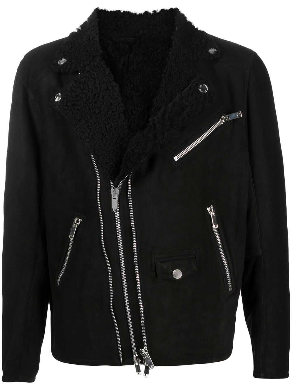 Suede Biker Jacket