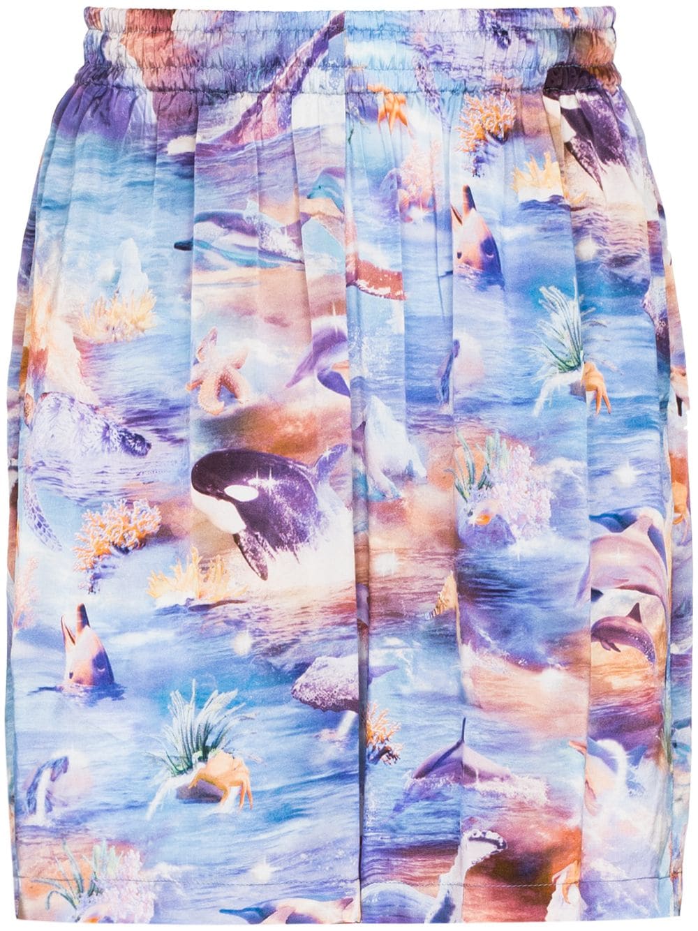 Lounge Sealife Print Shorts