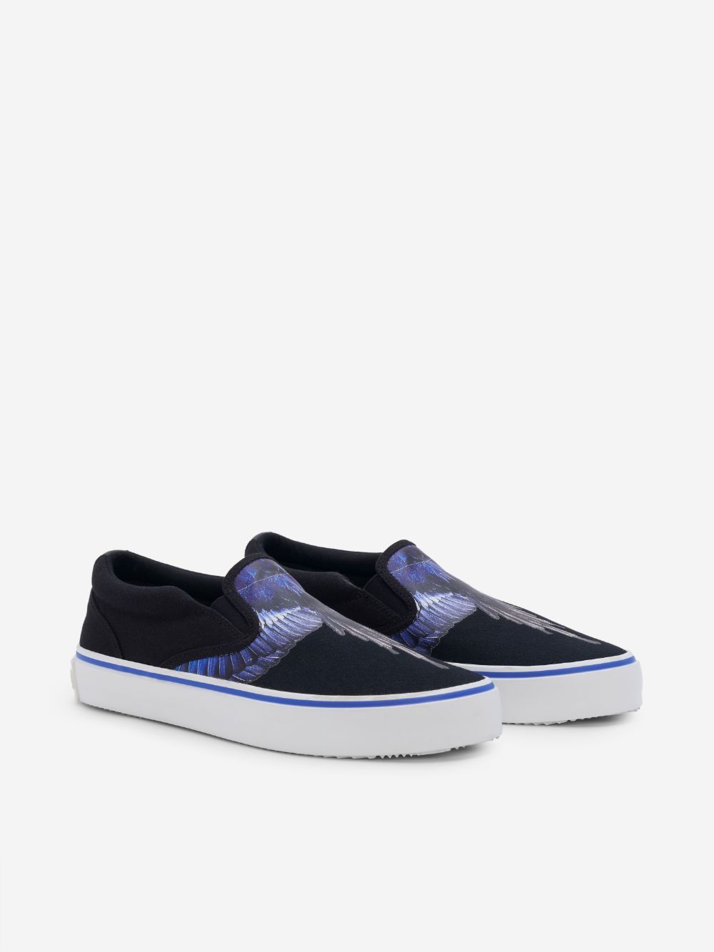 Wings-Print Slip-On Sneakers