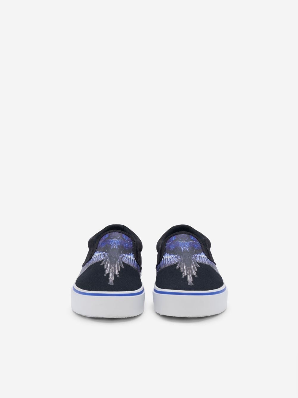 Wings-Print Slip-On Sneakers