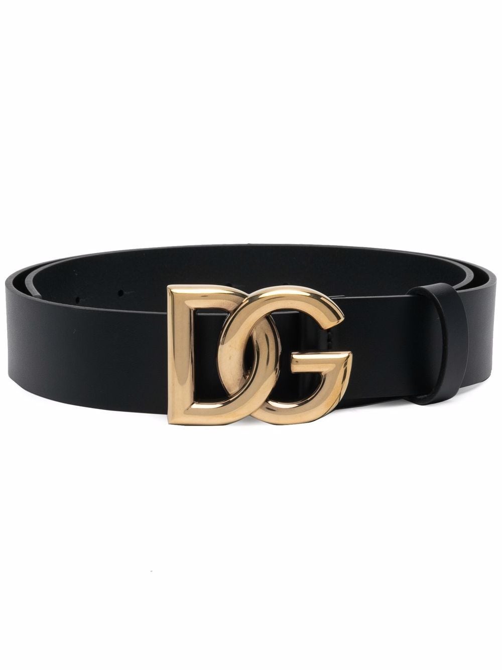 Dg-Logo Leather Belt