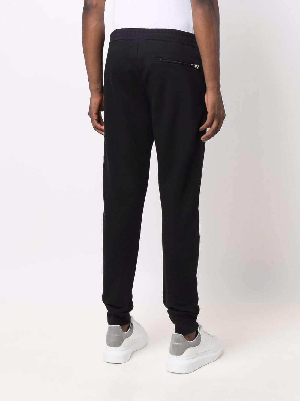 Logo-Print Cotton Track Trousers