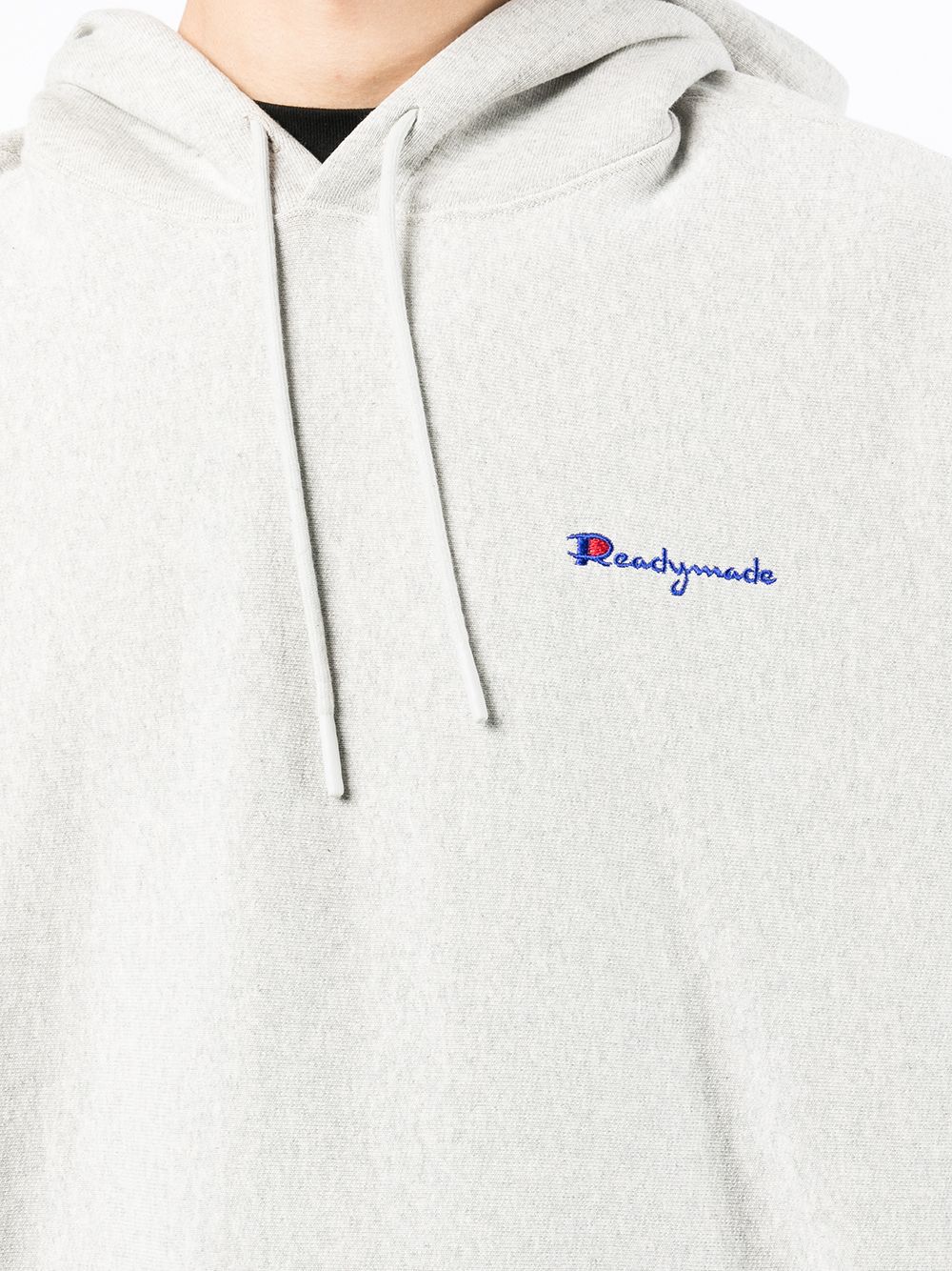 Embroidered Logo Long-Sleeve Hoodie