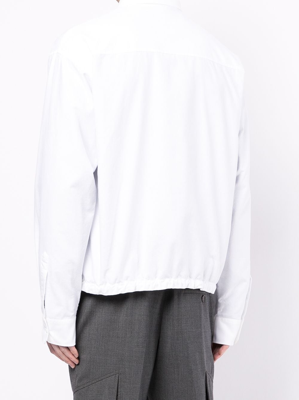 Logo-Patch Long-Sleeve Shirt