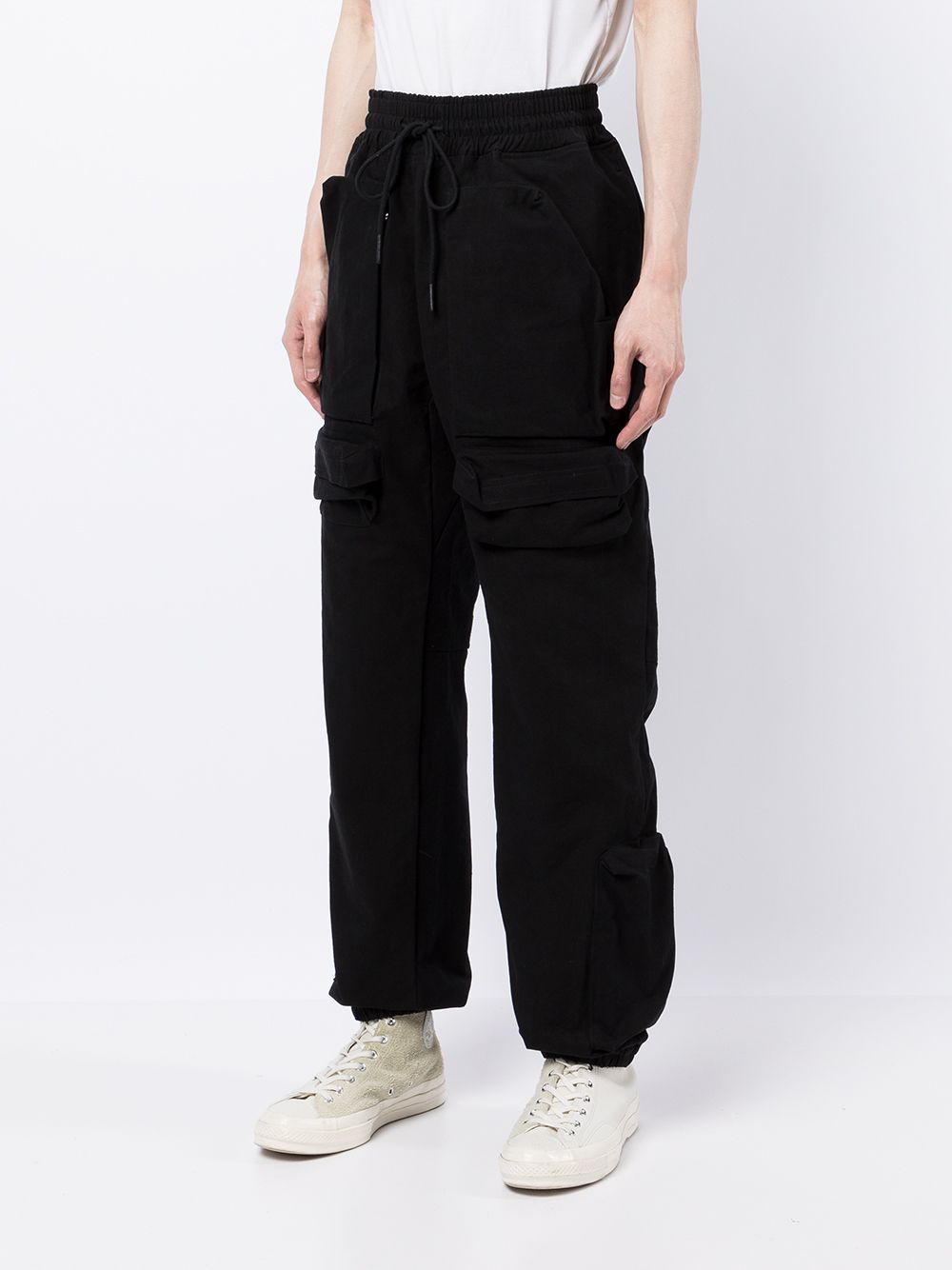 Logo-Print Cargo Pants