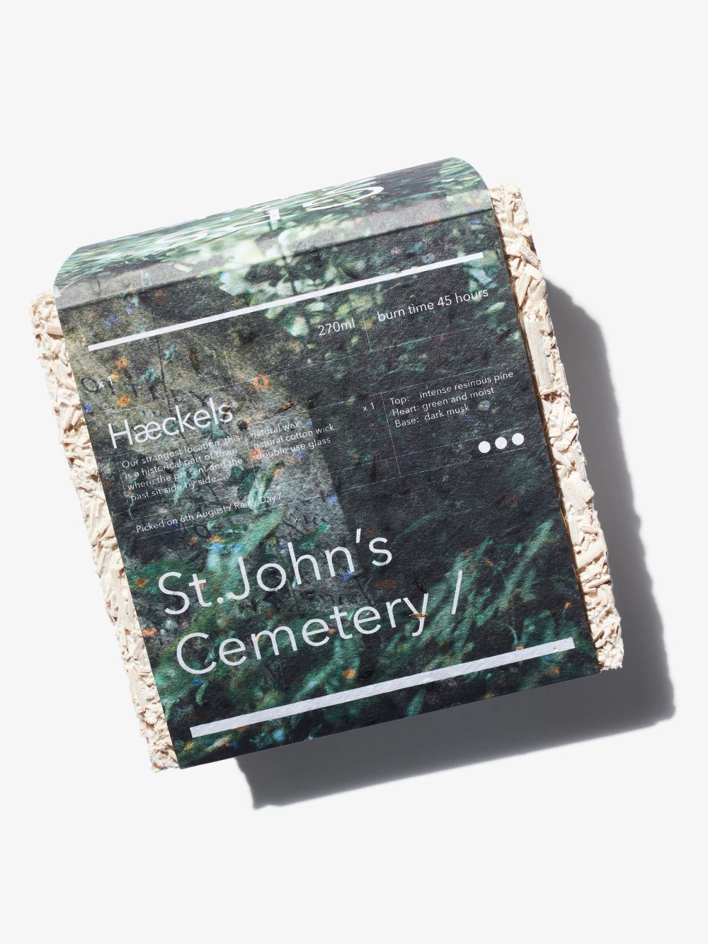 St John's Cemetery / Gps 22’ 41”E Candle