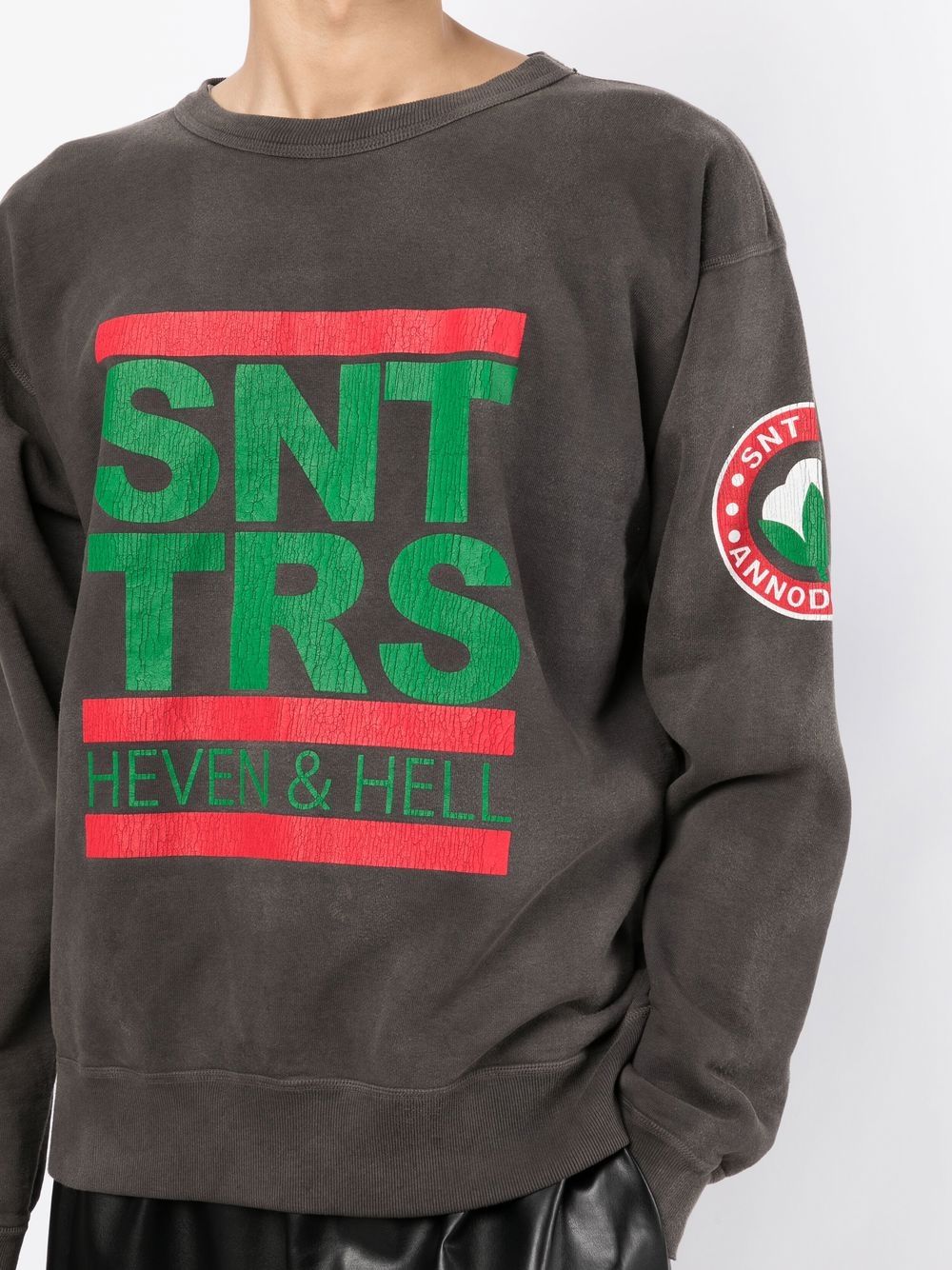 Logo-Print Crew-Neck Sweatshirt