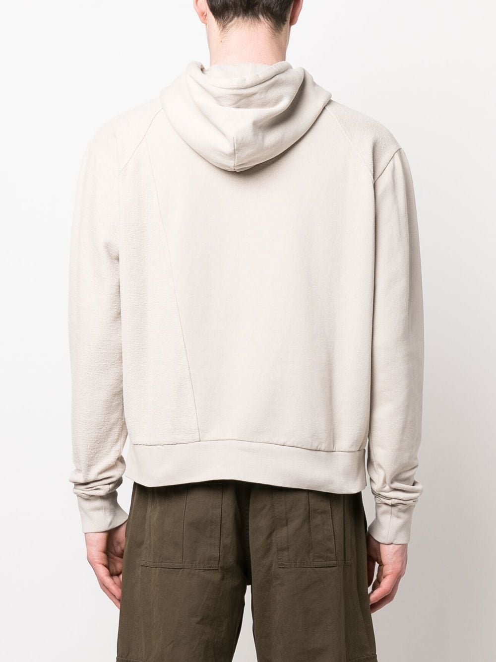 Panelled Organic Cotton Hoodie