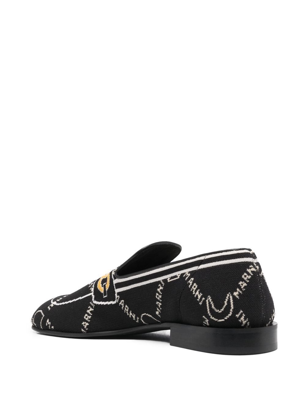 All-Over Logo-Jacquard Loafers