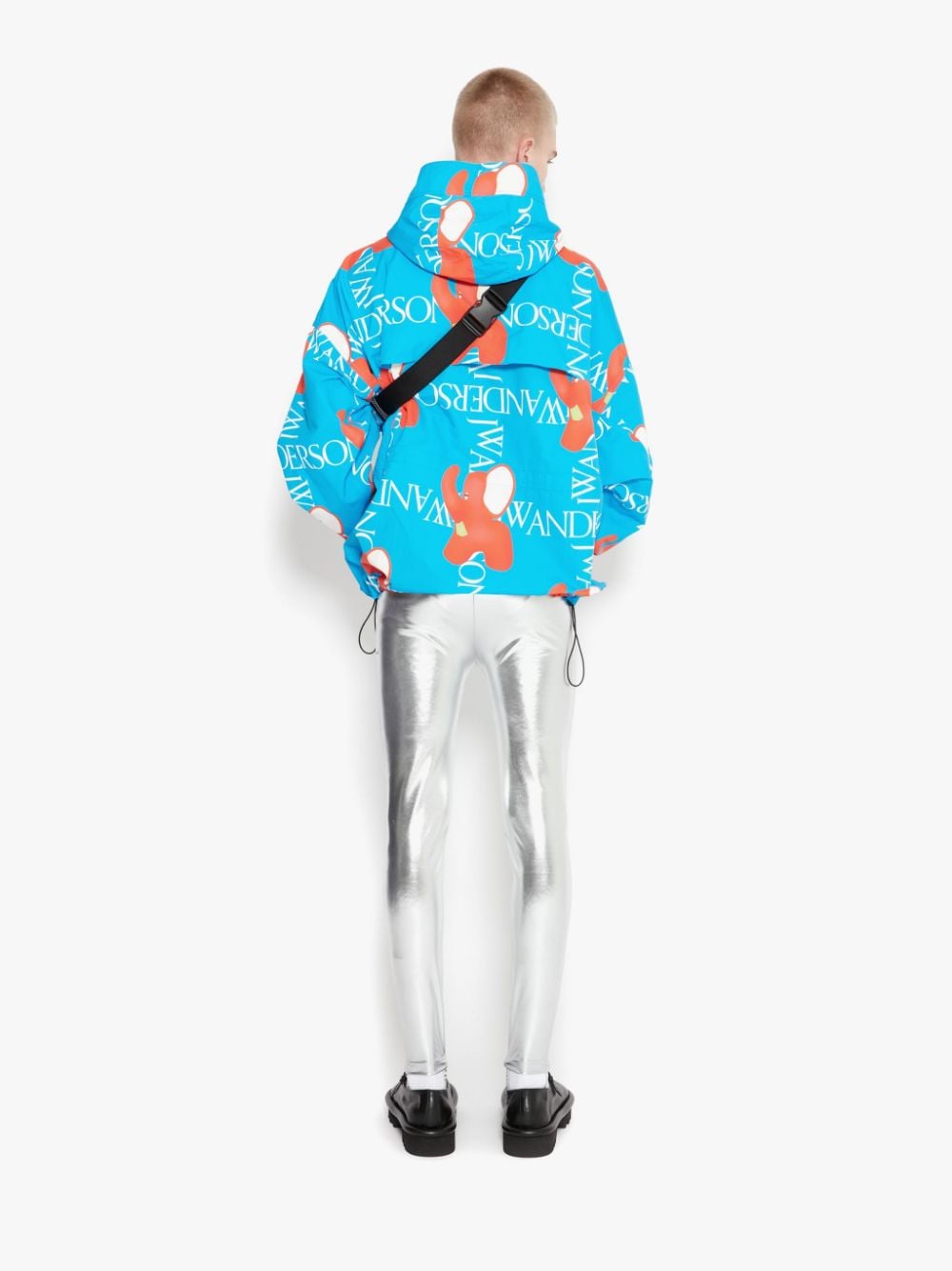 Logo-Print Hooded Jacket