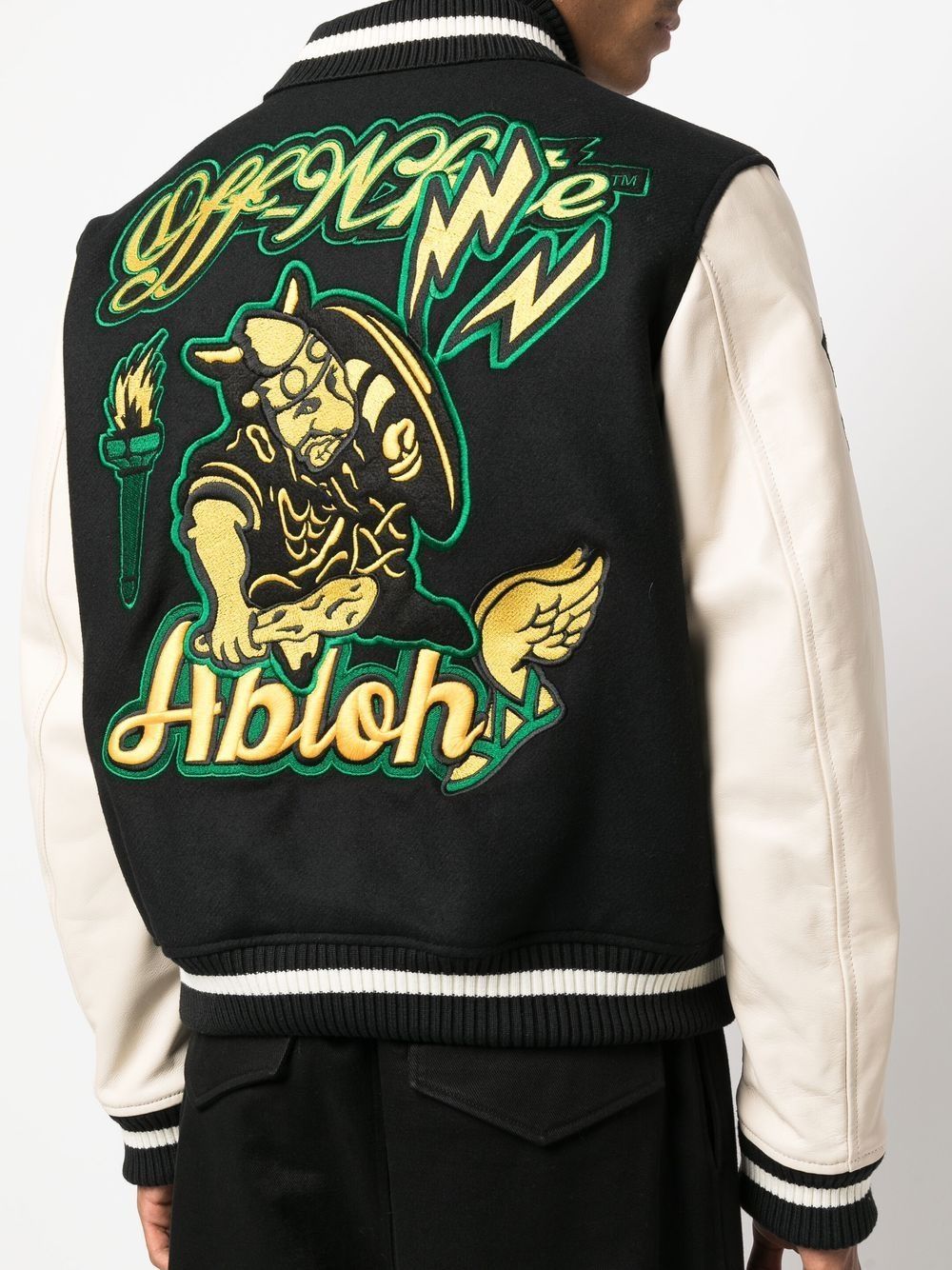 Logo-Patch Varsity Jacket