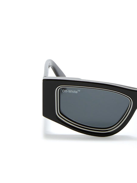 Andy square-frame sunglasses in grey