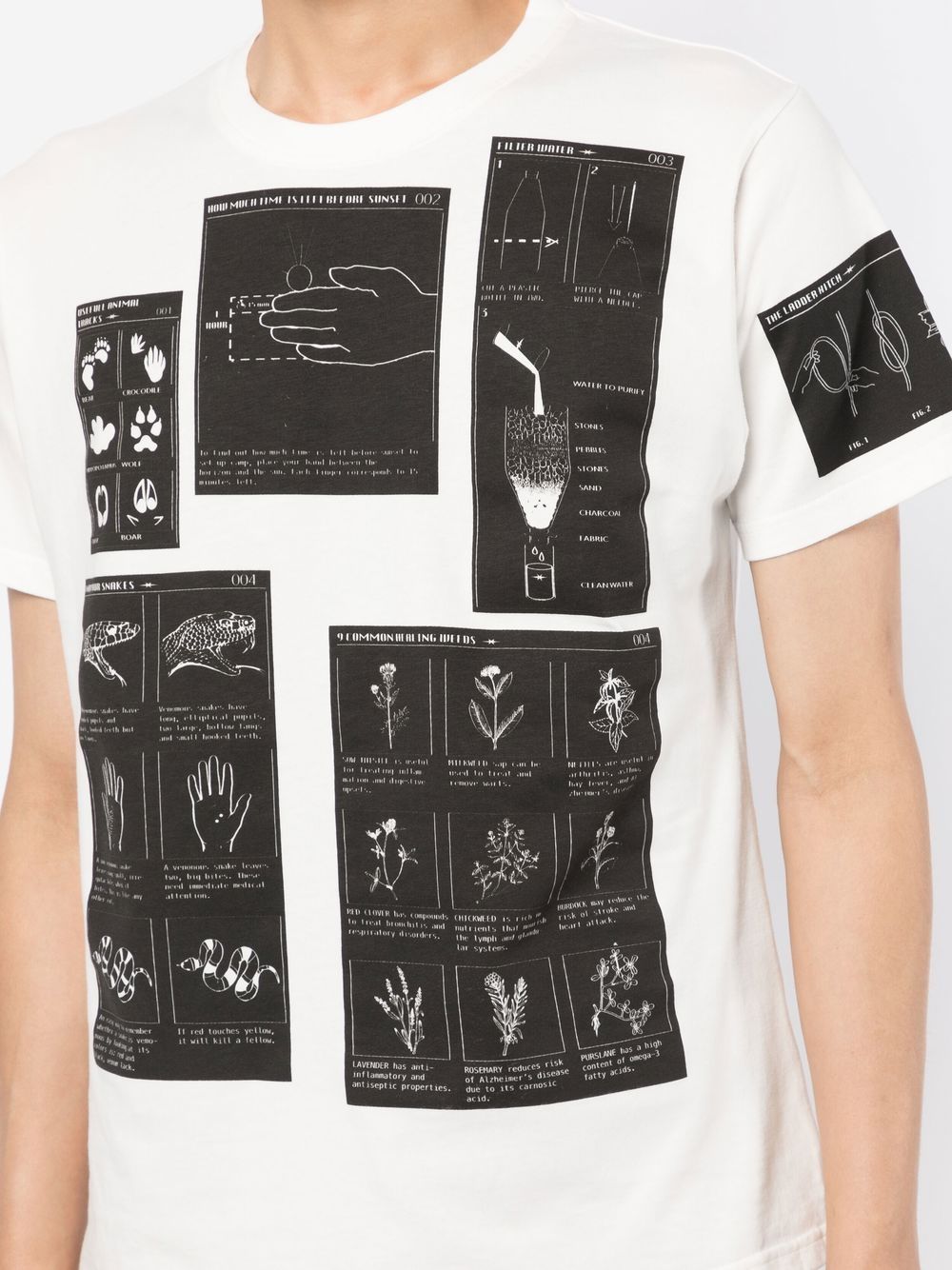 All-Over Graphic-Print T-Shirt