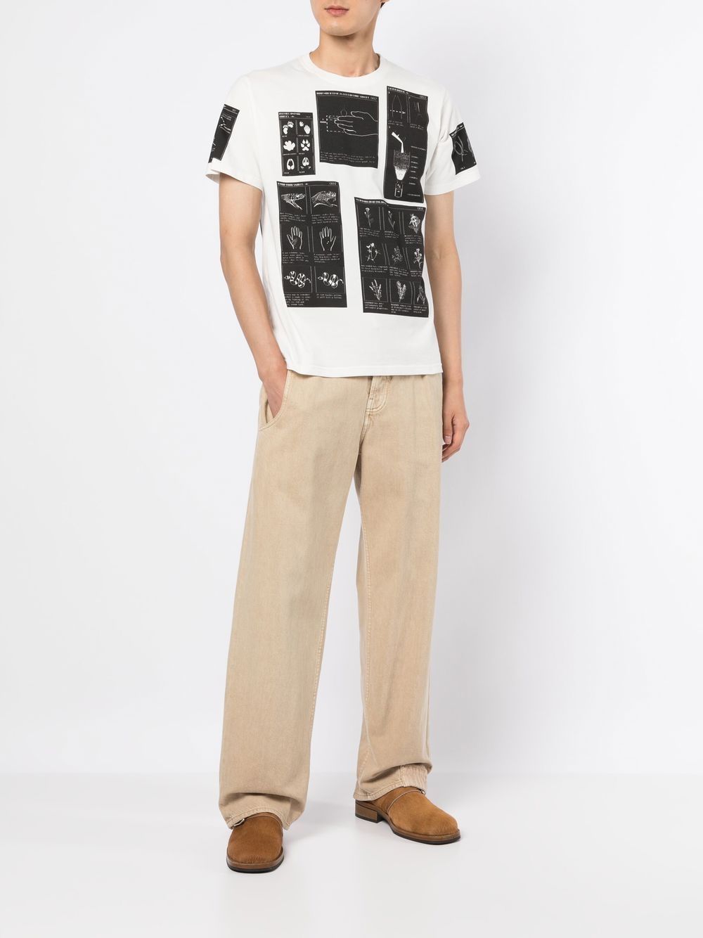 All-Over Graphic-Print T-Shirt