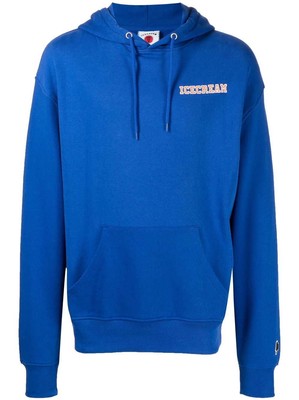 Logo-Print Long-Sleeve Hoodie