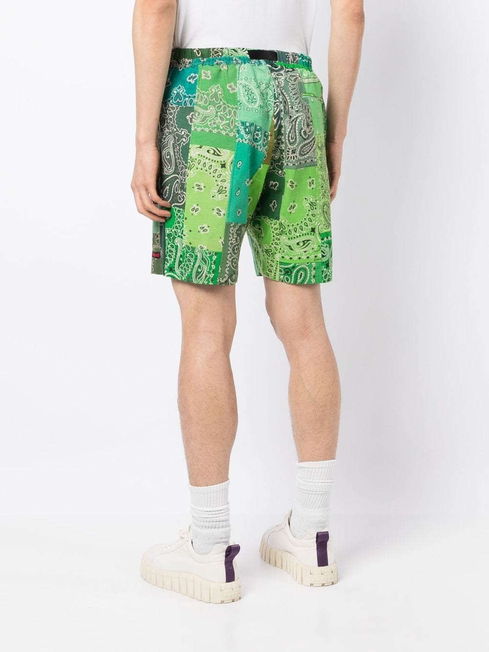 Graphic-Print Ec-St Shorts