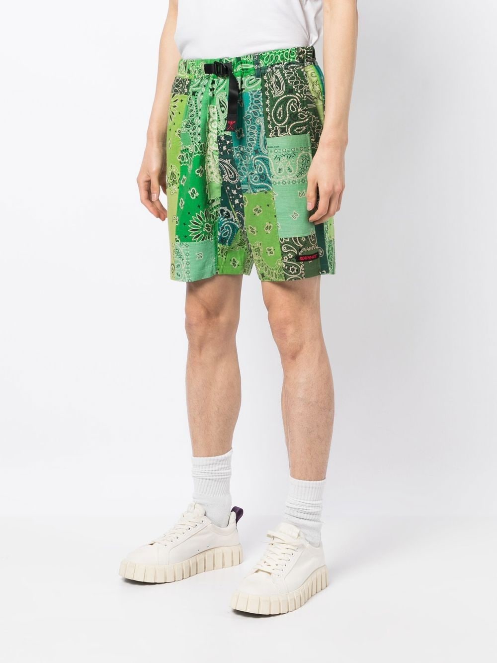 Graphic-Print Ec-St Shorts