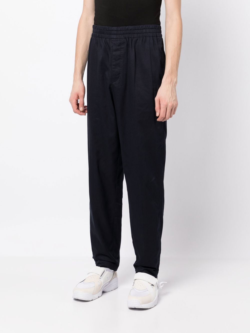 Four-Pocket Cotton Straight Pants