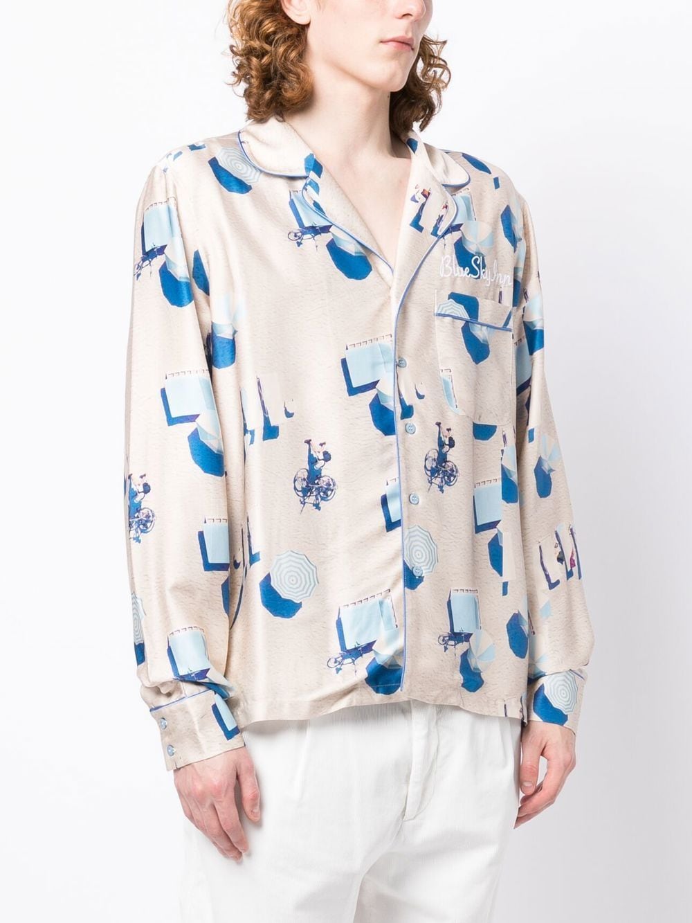 Beach Graphic-Print Shirt