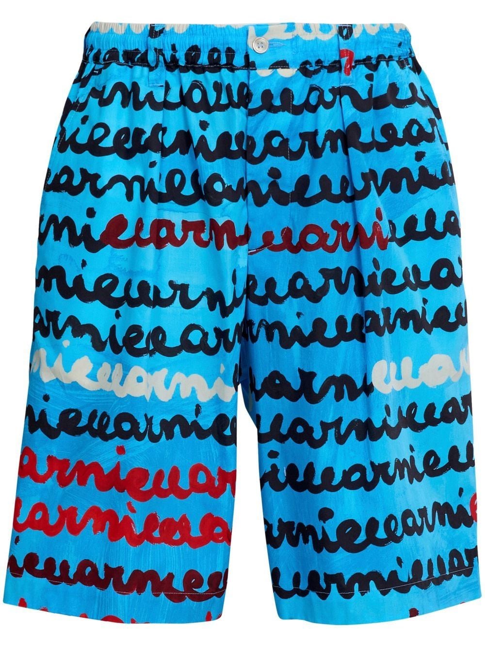 Handwriting-Print Shorts