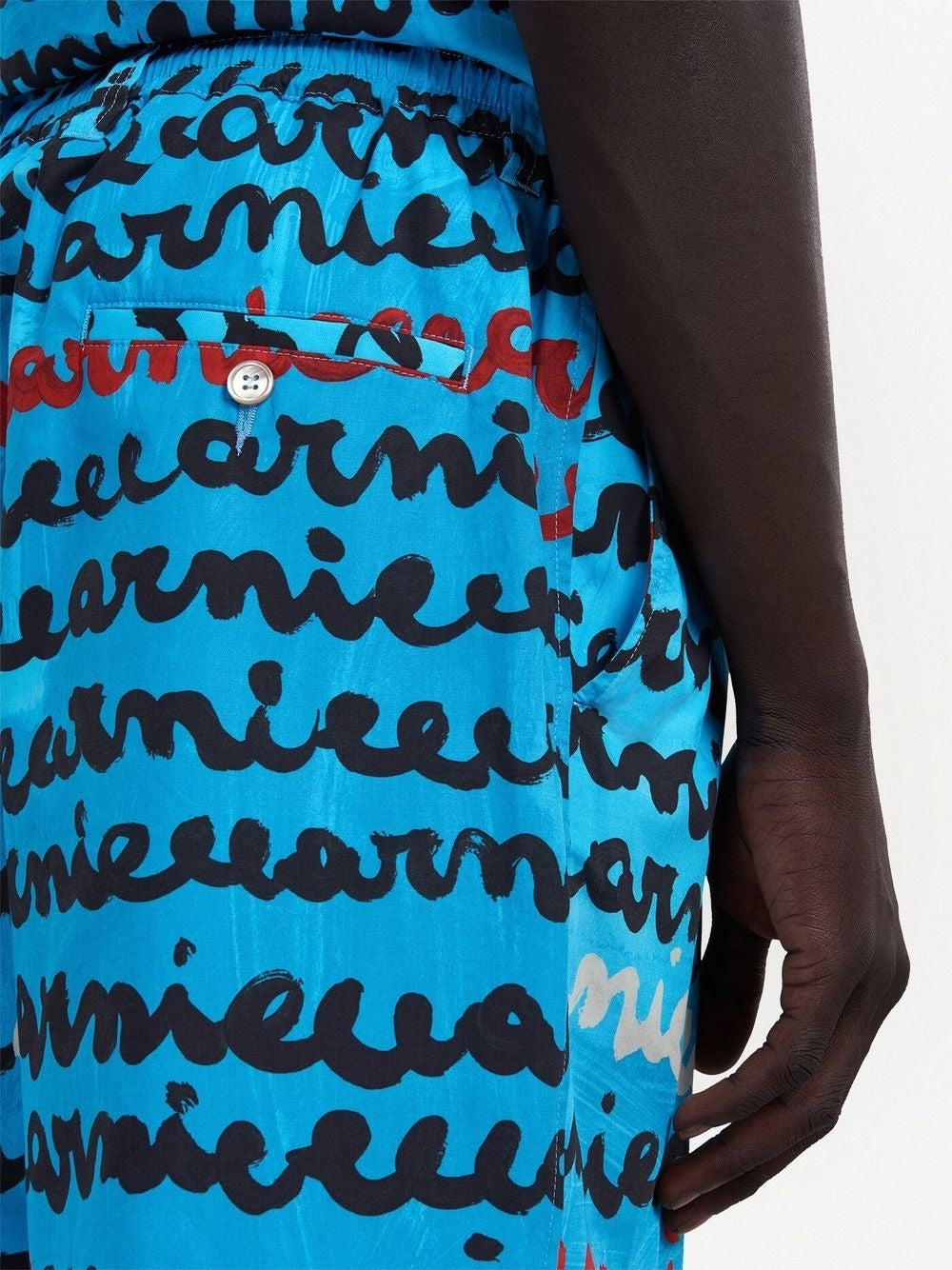 Handwriting-Print Shorts